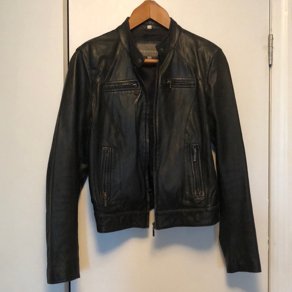 Women’s Leather Jacket Size Medium